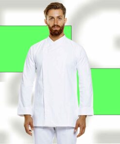 Korean Neck Chef Man Jacket