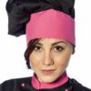 Black Unisex Chef Cap