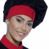 Black Unisex Chef Cap