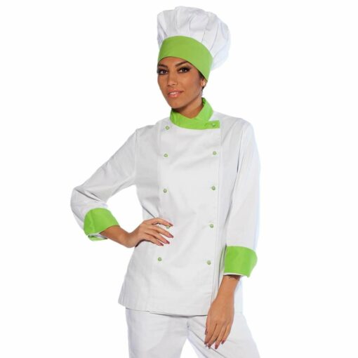 Bi Colours Woman Chef Jacket