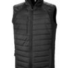 Black Compass Padded Softshell Vest