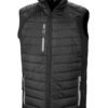 Black Compass Padded Softshell Vest
