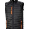 Black Compass Padded Softshell Vest