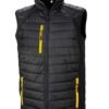 Black Compass Padded Softshell Vest