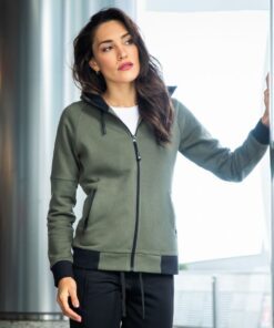 Cleveland Zipped Hood Woman