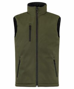 Man Padded Soft Shell Vest